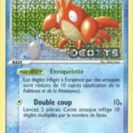 Écrapince 57/107 EX Deoxys carte Pokemon