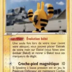 Elekid 23/115 EX Forces Cachées carte Pokemon