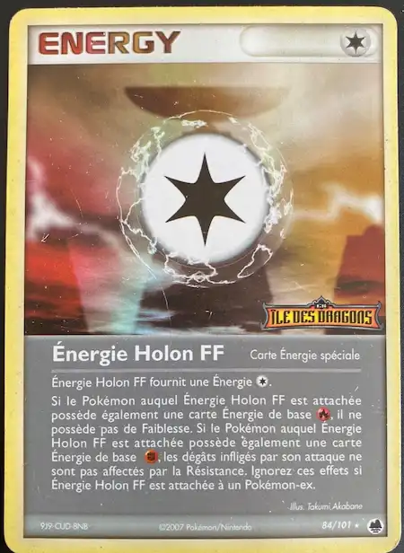 énergie Holon FF 84/101 EX Ile des Dragons carte Pokémon