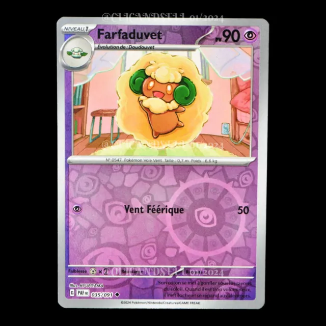 Farfaduvet 035/091 Destinées de Paldea EV4.5 carte Pokémon