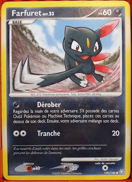 Farfuret 120/146 Diamant et Perle Eveil des Légendes carte Pokémon