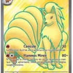 Feunard ex 186/165 Full Art : Série 151 Mew carte Pokémon