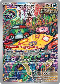 Fongus-Furie 207/182 Faille Paradoxe carte Pokémon