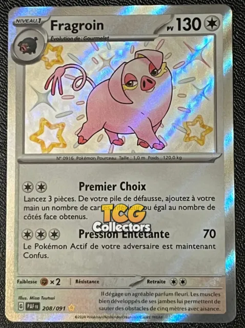 Fragroin 208/091 Destinées de Paldea EV4.5 carte Pokémon