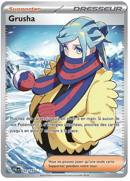 Grusha 253/193 Évolutions à Paldea carte Pokémon