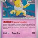 Hypnomade 097/165 écarlate et violet série 151 carte Pokemon