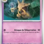 Kadabra 064/165 écarlate et violet série 151 carte Pokemon