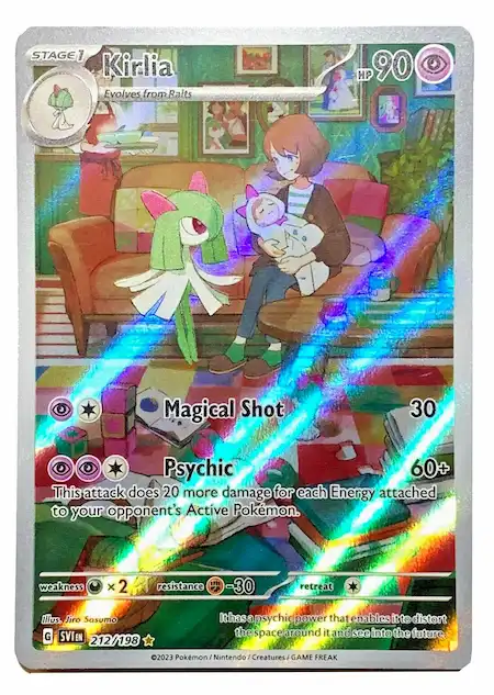 Kirlia 212/198 Ecarlate et Violet carte Pokémon