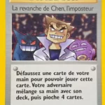 La revanche de Chen, l'imposteur 76/82 Team Rocket carte Pokemon