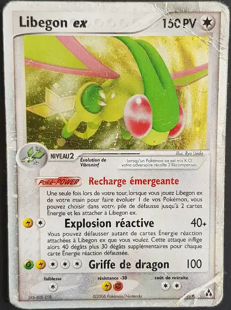 Libegon ex 87/92 EX Créateurs de légendes carte Pokémon