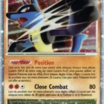 Lucario NIV.X 122/123 Diamant et Perle Trésors Mystérieux carte Pokemon