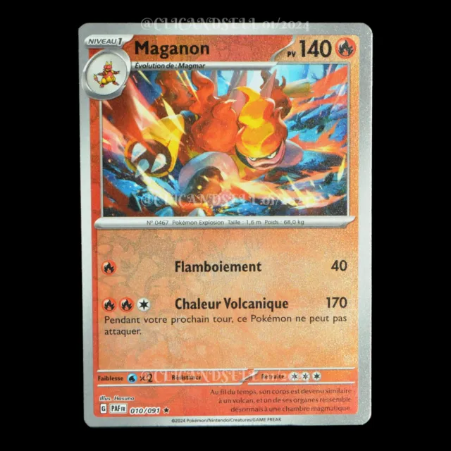 Maganon 010/091 Destinées de Paldea EV4.5 carte Pokémon