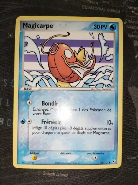 Magicarpe 64/107 EX Deoxys carte Pokémon