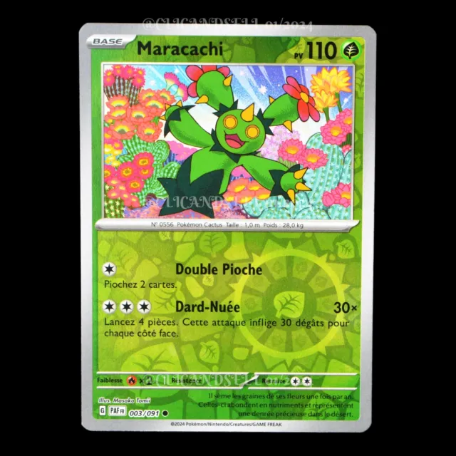 Maracachi 003/091 Destinées de Paldea EV4.5 carte Pokémon