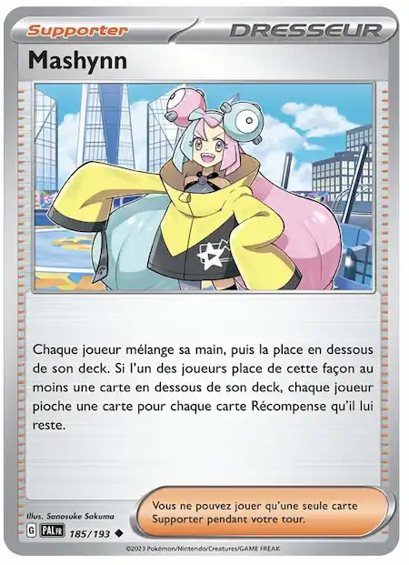 Mashynn 185/193 Évolutions à Paldea carte Pokémon