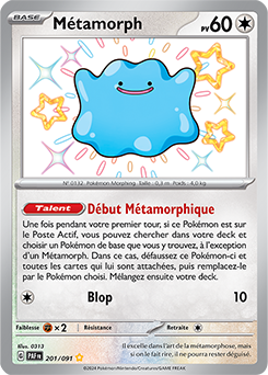 Cartes Pokémon Destinées de Paldea : Toutes les cartes de la série