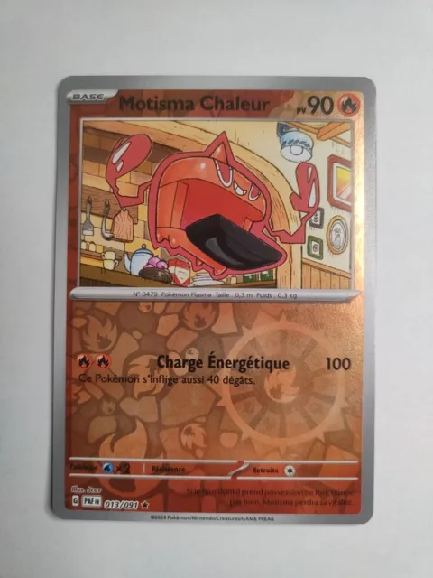 Motisma Chaleur 013/091 Destinées de Paldea EV4.5 carte Pokémon