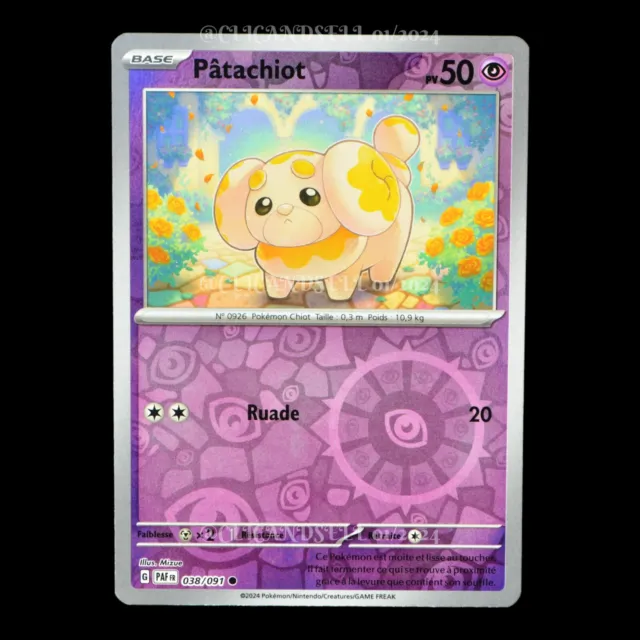 Pâtachiot 038/091 Destinées de Paldea EV4.5 carte Pokémon
