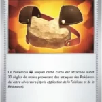 Plastron Roc 192/198 Ecarlate et Violet carte Pokemon