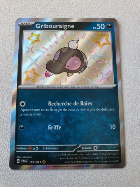 Cartes Pokémon Destinées de Paldea : Toutes les cartes de la série