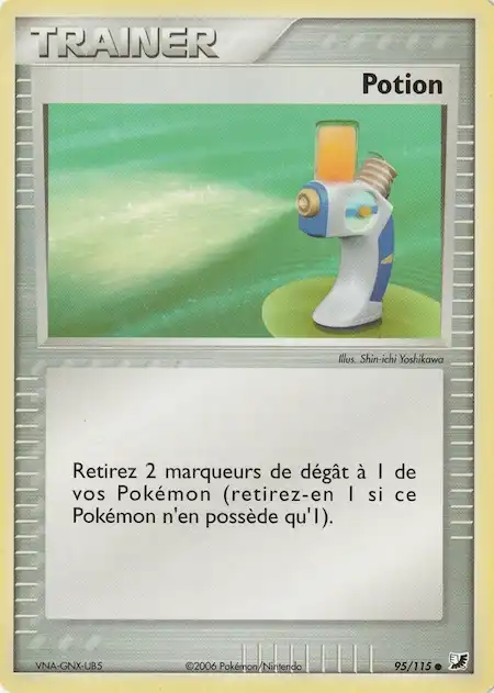 Potion 95/115 EX Forces Cachées carte Pokémon