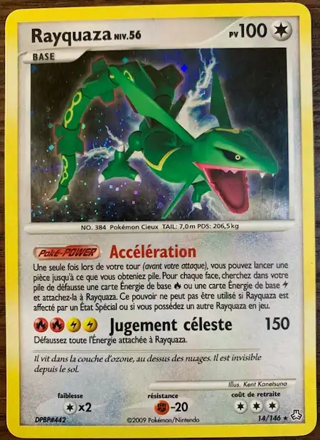 Rayquaza 14/146 Diamant et Perle Eveil des Légendes carte Pokémon
