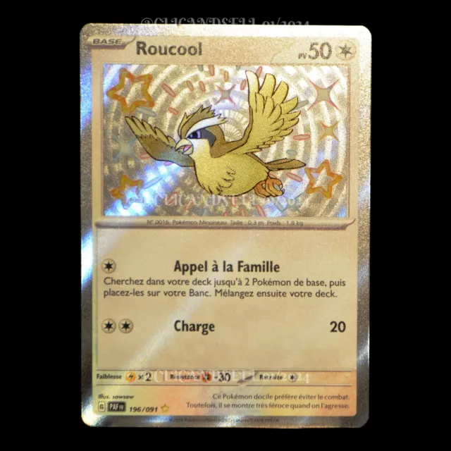 Cartes Pokémon Destinées de Paldea : Toutes les cartes de la série