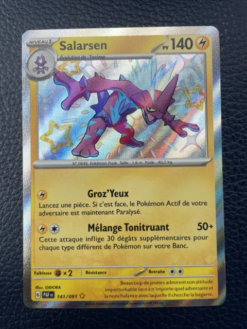 Cartes Pokémon Destinées de Paldea : Toutes les cartes de la série