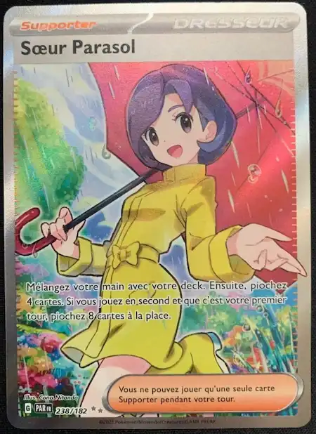 Soeur Parasol 238/182 Faille Paradoxe carte Pokémon