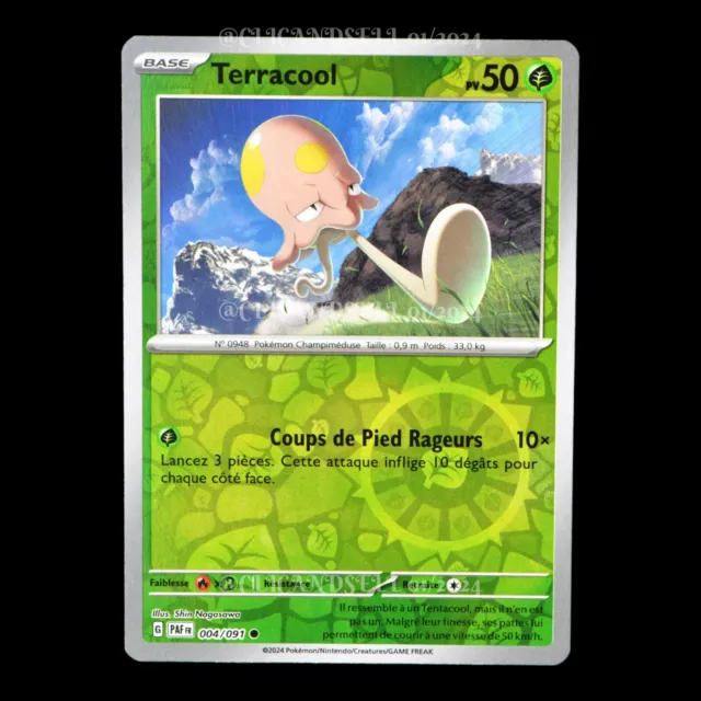 Terracool 004/091 Destinées de Paldea EV4.5 carte Pokémon
