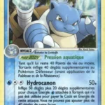 Tortank 14/100 EX Gardiens de Cristal carte Pokemon