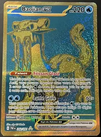 Baojian ex 242/091 Destinées de Paldea EV4.5 carte Pokémon