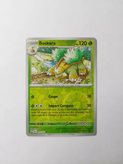 Boskara 011/162 Forces Temporelles EV05 carte Pokémon