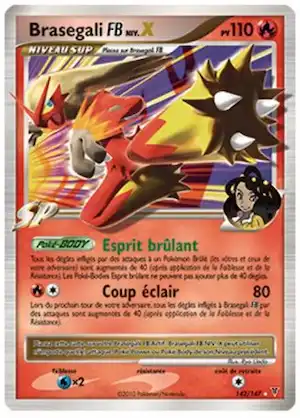 Brasegali Frontier Brain NIV.X 142/147 Platine vainqueurs suprêmes carte Pokémon