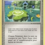 Cachette de Team Aqua 78/95 EX Team Magma VS Team Aqua carte Pokemon