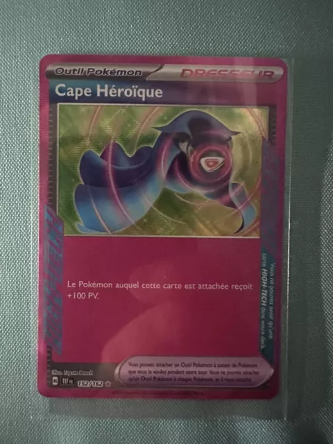 Cape Héroïque 152/162 Forces Temporelles EV05 carte Pokémon