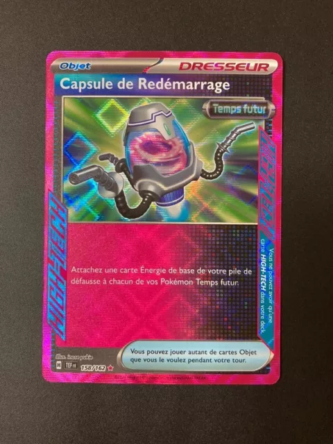 Capsule de Redémarrage 158/162 Forces Temporelles EV05 carte Pokémon