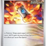 Capsule Énergie Booster Temps Passé 140/162 Forces Temporelles EV05 carte Pokémon