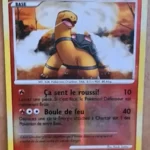 Chartor 100/127 Platine carte Pokemon