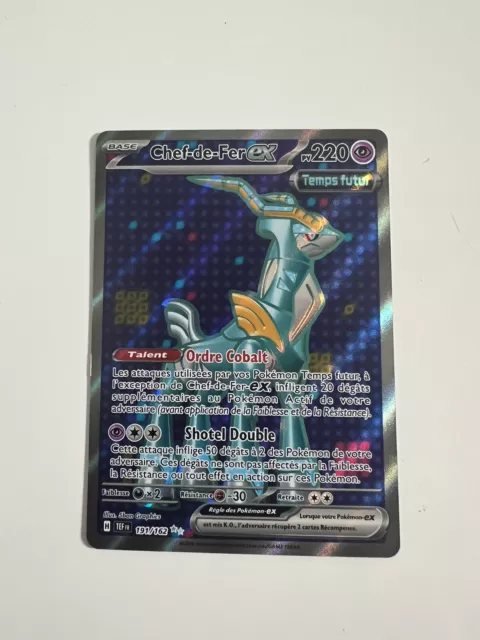 Chef-de-Fer ex 191/162 Forces Temporelles EV05 carte Pokémon