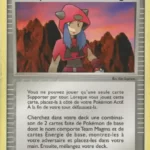 Conspirateur de Team Magma 82/95 EX Team Magma VS Team Aqua carte Pokemon