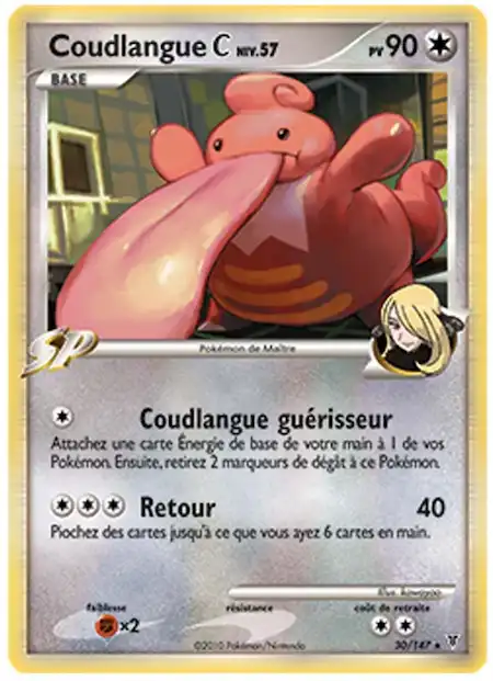Coudlangue Champion 30/147 Platine vainqueurs suprêmes carte Pokémon