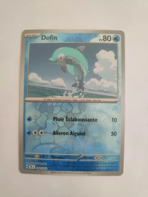 Dofin 048/162 Forces Temporelles EV05 carte Pokémon