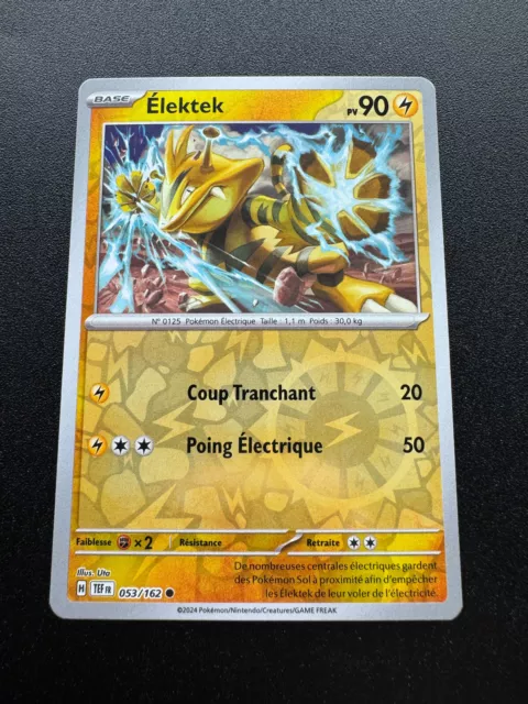 Élektek 053/162 Forces Temporelles EV05 carte Pokémon