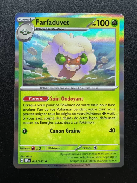 Farfaduvet 015/162 Forces Temporelles EV05 carte Pokémon