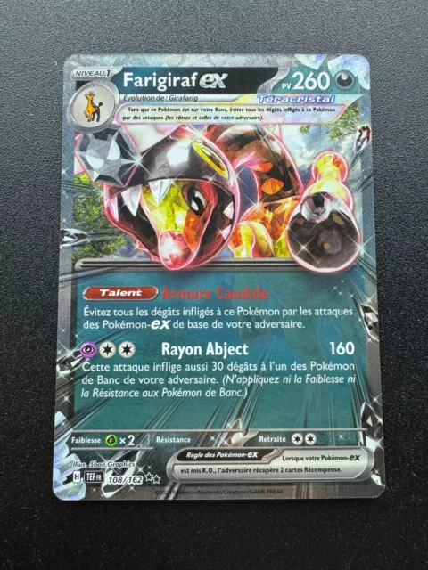 Farigiraf ex 108/162 Forces Temporelles EV05 carte Pokémon