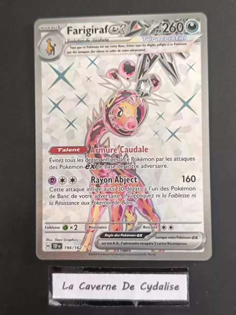 Farigiraf ex 194/162 Forces Temporelles EV05 carte Pokémon