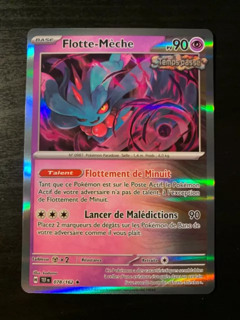 Flotte-Mèche 078/162 Forces Temporelles EV05 carte Pokémon