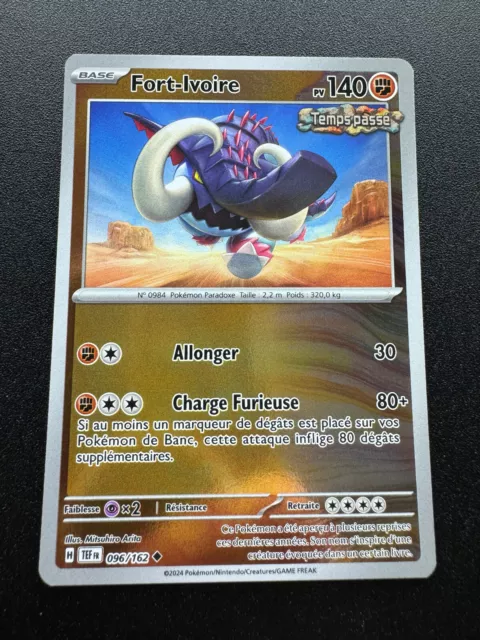 Fort-Ivoire 096/162 Forces Temporelles EV05 carte Pokémon