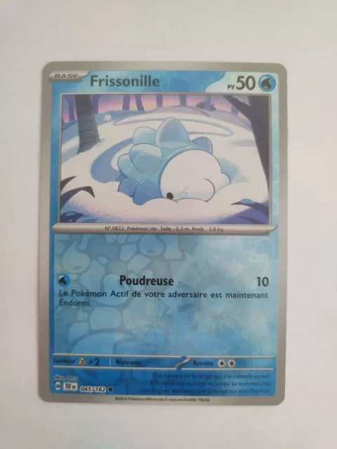 Frissonille 045/162 Forces Temporelles EV05 carte Pokémon